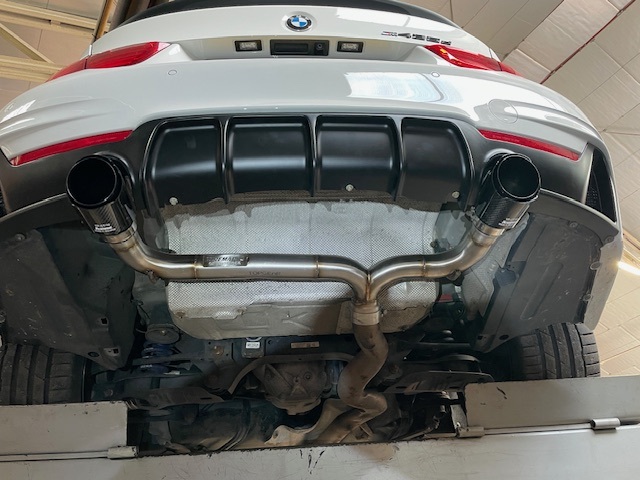 Custom Built Powerflow Stainless Steel Exhausts by TyreMarks of Tavistock