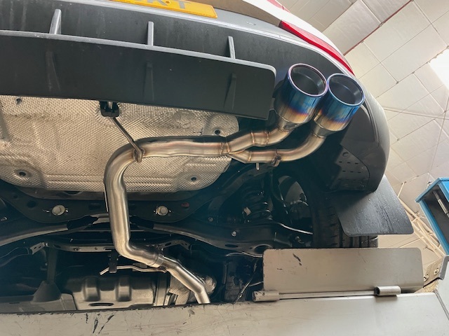 Custom Built Powerflow Stainless Steel Exhausts by TyreMarks of Tavistock