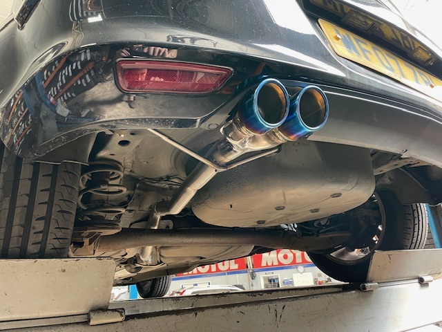 Custom Built Powerflow Stainless Steel Exhausts by TyreMarks of Tavistock